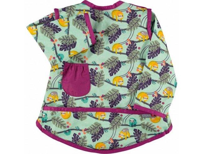 Babero con mangas Sloth Pop-In