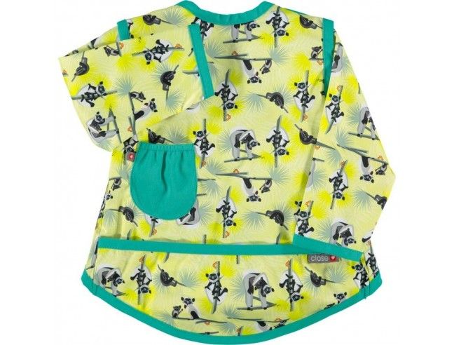 Babero con mangas Lemur Pop-In