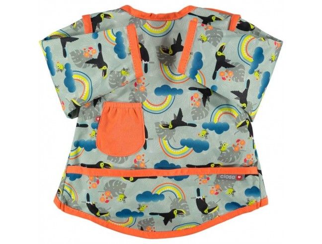 Babero con mangas Toucan Pop-In