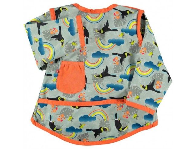 Babero con mangas Toucan Pop-In