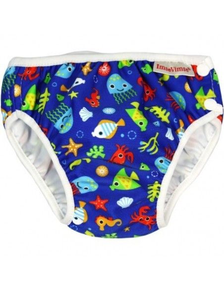 Bañador pañal Azul Océano - ImseVimse
