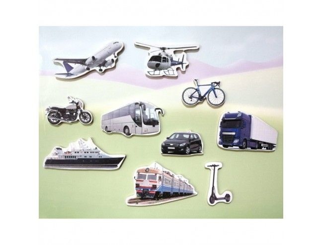 Medios de transporte Magnéticos NOWORDBOOKS