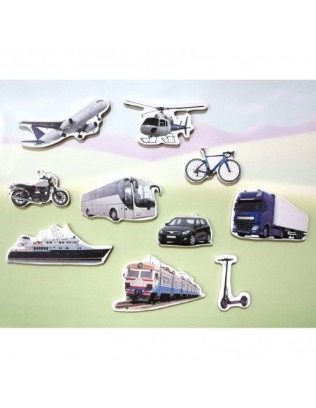 Medios de transporte Magnéticos NOWORDBOOKS