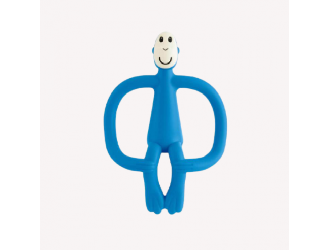 Cepillo Silicona Matchstick Monkey AZUL OSCURO