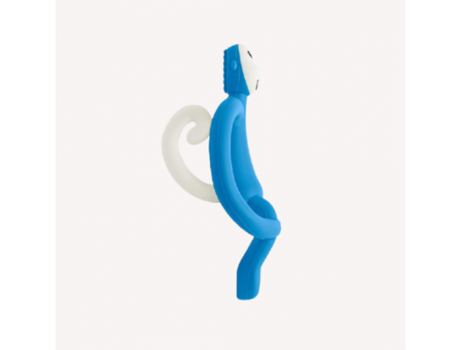 Cepillo Silicona Matchstick Monkey AZUL OSCURO
