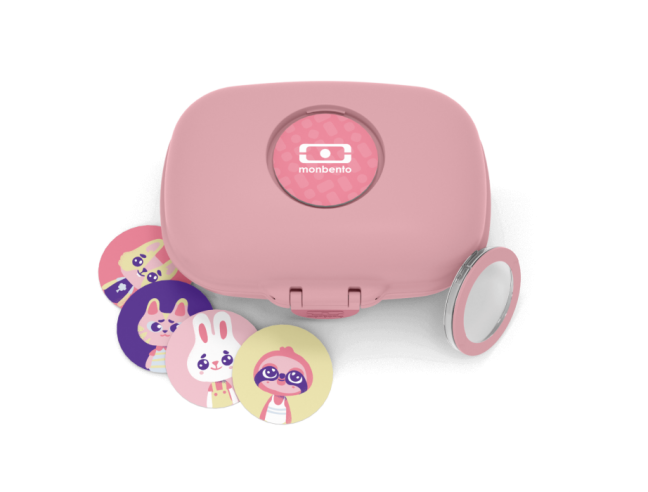 Caja Merienda MONBENTO Gram Blush