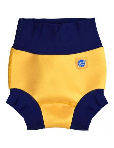 Bañador Happy Nappy YELLOW WITH NAVY