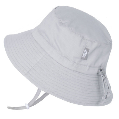 Sombrero ajustable con protección solar Bucket Grey