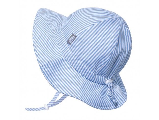 Sombrero ajustable con protección solar Blue Stripes