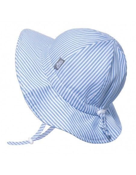 Sombrero ajustable con protección solar Blue Stripes