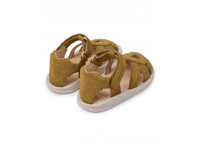 CAMPER SANDALIA BICHO TIRAS ENTRELAZADAS MOSTAZA SS22