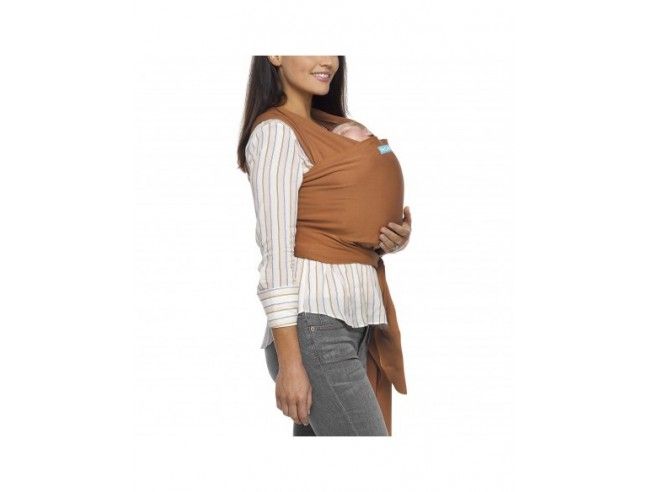 Fular Moby Wrap Evolution Caramel (Bambú)