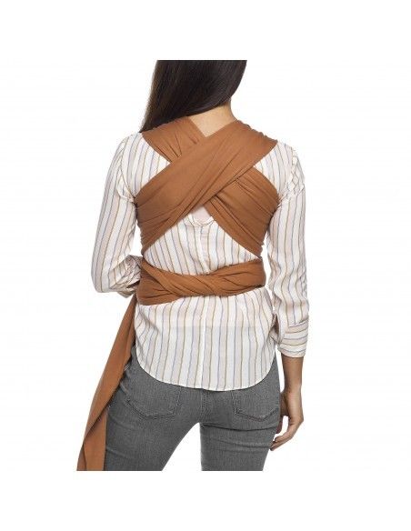 Fular Moby Wrap Evolution Caramel (Bambú)