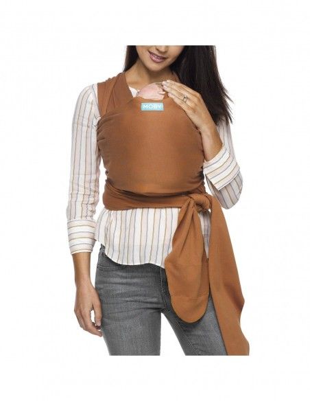 Fular Moby Wrap Evolution Caramel (Bambú)