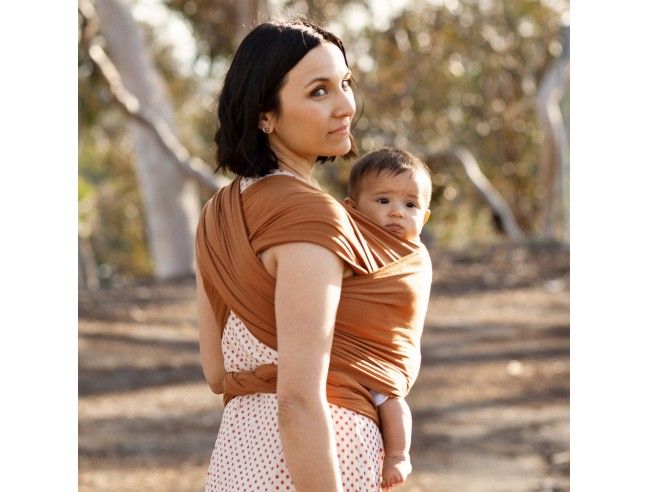 Fular Moby Wrap Evolution Caramel (Bambú)