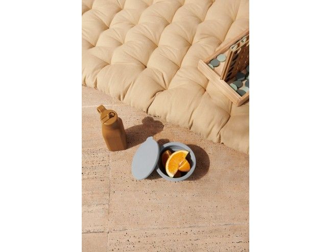 Set 2 Tupper de silicona plegables Dale Dusty Mint Liewood
