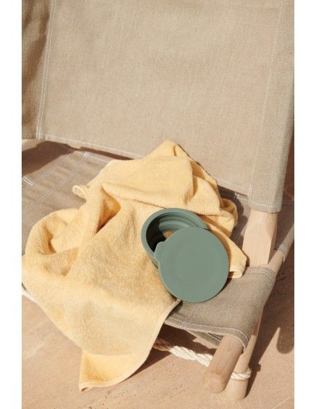 Set 2 Tupper de silicona plegables Dale Dusty Mint Liewood