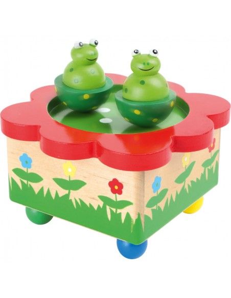 Caja musical "Charca de Ranas"