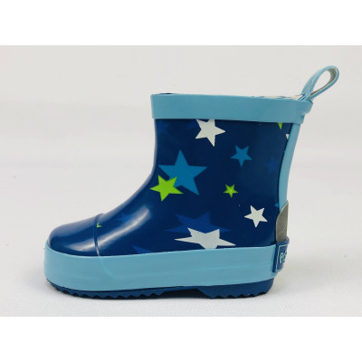 Botas caña baja Playshoes Estrellas azul
