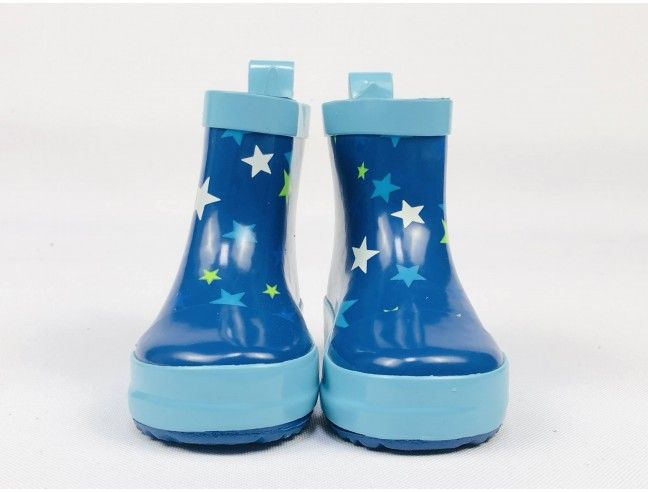Botas caña baja Playshoes Estrellas azul