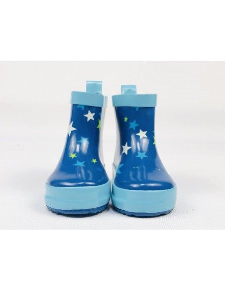 Botas caña baja Playshoes Estrellas azul
