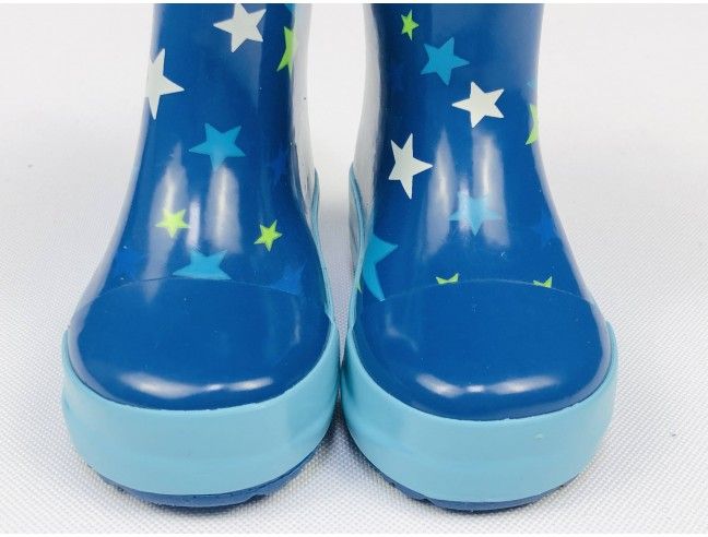 Botas caña baja Playshoes Estrellas azul