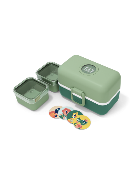 Caja Merienda MONBENTO Green Forest