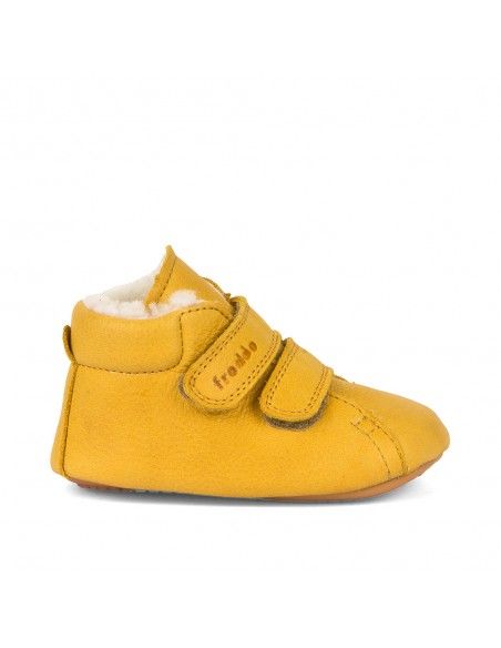 .Primeros pasos Froddo PREWALKER FURRY G1130013-16 Amarillo (Talla 19-23)