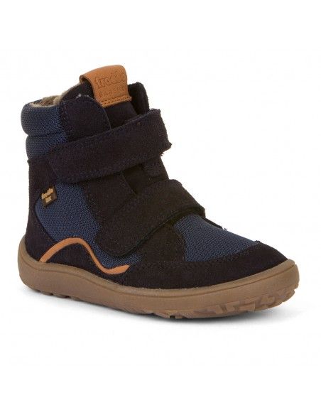 Botín membrana impermeable Barefoot Froddo TEX WINTER  G3160189-1 Blue + (Talla 23-24)
