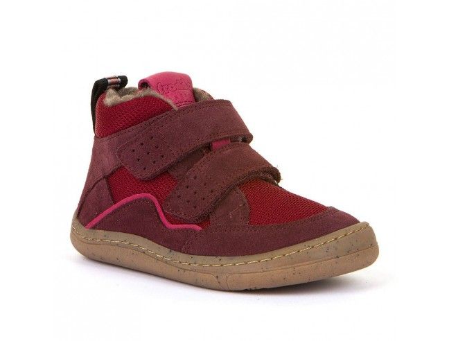 Botín Barefoot Froddo WINTER WOOL G3110203-5A  Burdeos + (Talla 31-35)