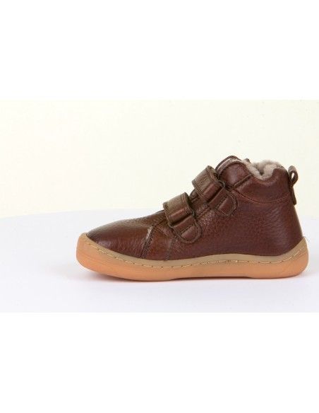 Botín Barefoot Froddo HIGH TOPS Forrado G3110201-11KA Brown (talla 31-35)