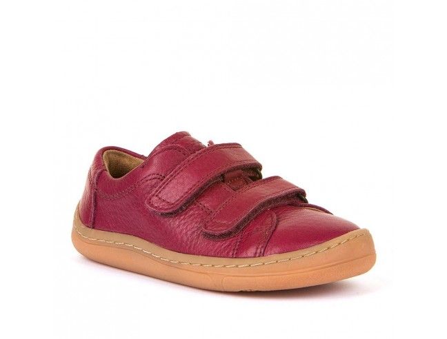 Zapato Barefoot Froddo D-VELCRO G3130208-9 Burdeos (talla 21-24)