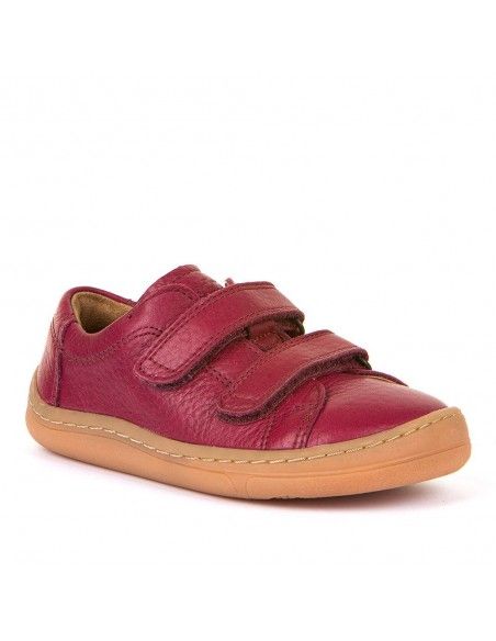 Zapato Barefoot Froddo D-VELCRO G3130208-9 Burdeos (talla 21-24)