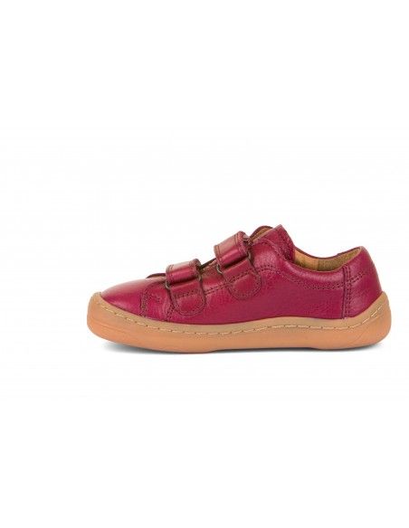 Zapato Barefoot Froddo D-VELCRO G3130208-9 Burdeos (talla 21-24)