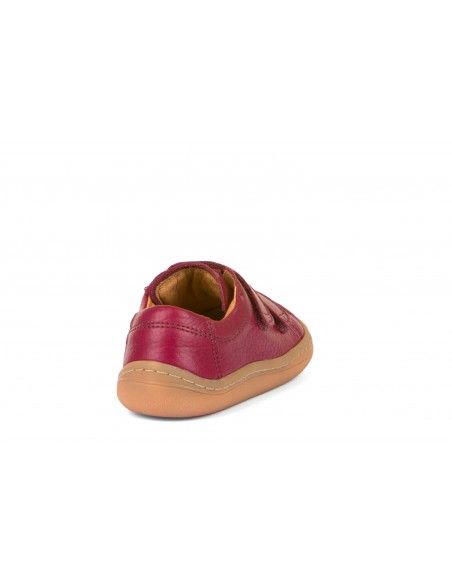 Zapato Barefoot Froddo D-VELCRO G3130208-9 Burdeos (talla 21-24)