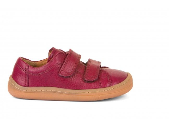 Zapato Barefoot Froddo D-VELCRO G3130208-9 Burdeos (talla 21-24)