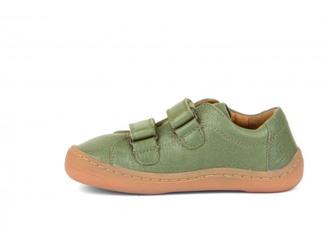 Zapato Barefoot Froddo D-VELCRO G3130208-5 Oliva (talla 21-24)