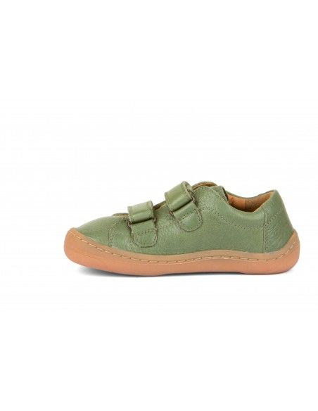 Zapato Barefoot Froddo D-VELCRO G3130208-5 Oliva (talla 21-24)
