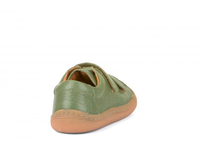 Zapato Barefoot Froddo D-VELCRO G3130208-5 Oliva (talla 21-24)