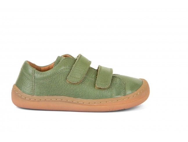 Zapato Barefoot Froddo D-VELCRO G3130208-5 Oliva (talla 21-24)