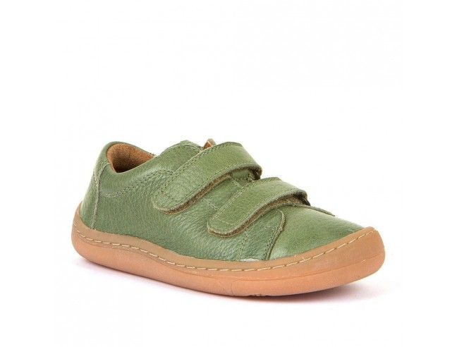 Zapato Barefoot Froddo D-VELCRO G3130208-5 Oliva (talla 21-24)
