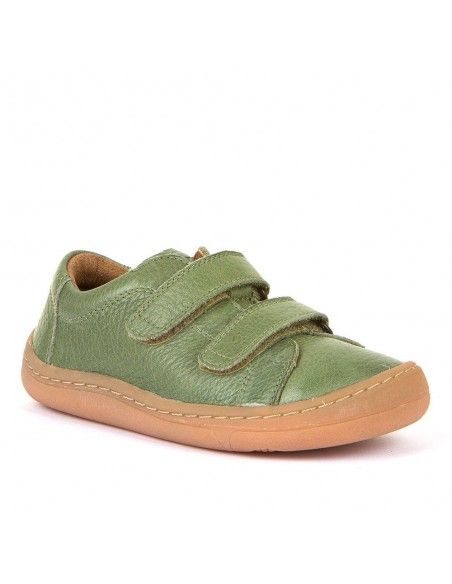 Zapato Barefoot Froddo D-VELCRO G3130208-5 Oliva (talla 21-24)