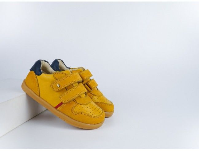 Bobux IW Riley 638103 Chartreuse + Navy AW22-23