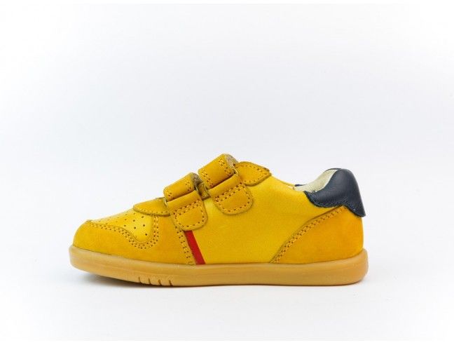 Bobux IW Riley 638103 Chartreuse + Navy AW22-23