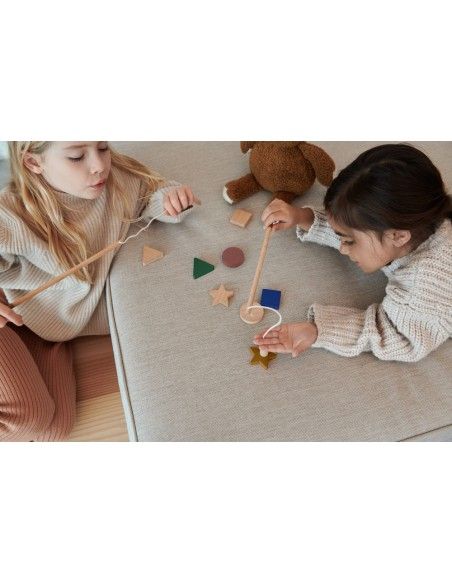 Juego de pescar formas geométricas
