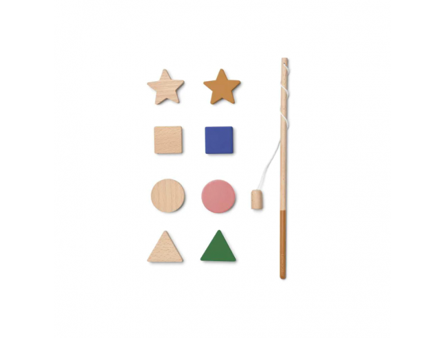 Juego de pescar formas geométricas
