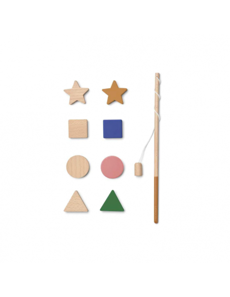 Juego de pescar formas geométricas
