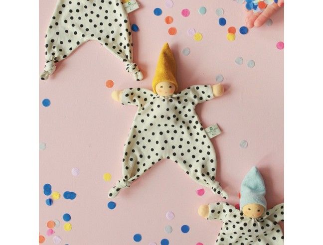 DouDou para bebés contrastes  Mostaza  NANCHEN