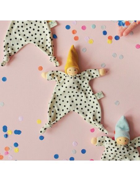 DouDou para bebés contrastes  Mostaza  NANCHEN