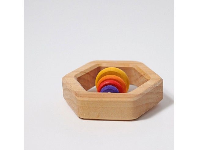 08140 Sonajero Rattle Hexogonal